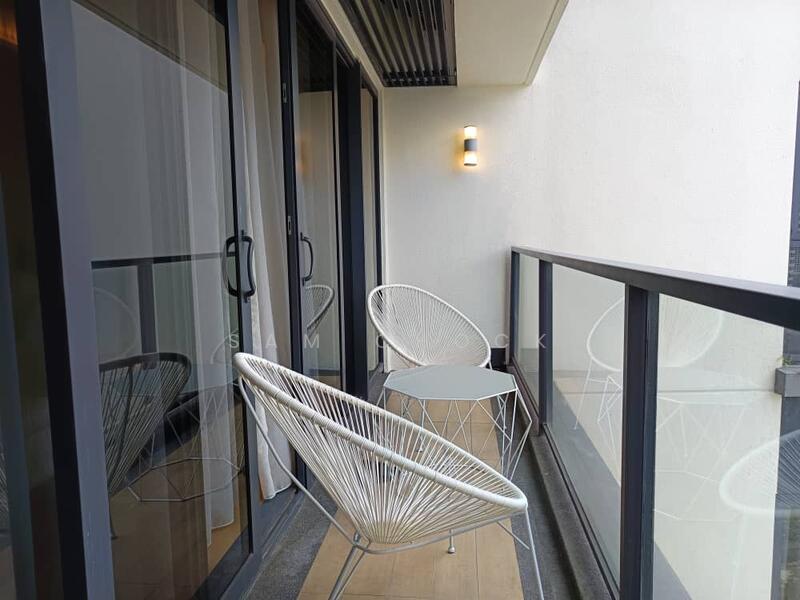 Service Residence for Sale at St Mary Residences - Sam Chock - Balcony - PropertyGuru.com.my