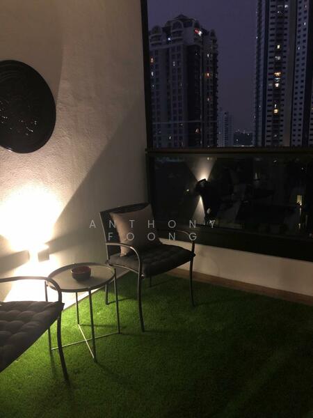 Service Residence for Rent at Arcoris Residences - Anthony Foong - Balcony - PropertyGuru.com.my
