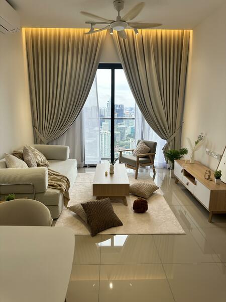 Condominium for Rent at Bangsar Hill Park - Steven Leong - Living Room - PropertyGuru.com.my