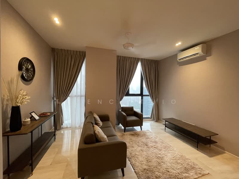 Servis Apartment untuk Disewa di 10 Stonor - Terence Thio - Living Room - PropertyGuru.com.my