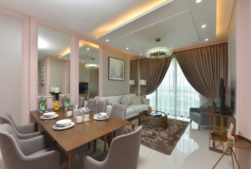Servis Apartment untuk Dijual di The M @ Medini Macrolink - Lynn SL - Living Room - PropertyGuru.com.my