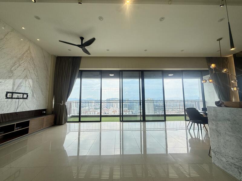 Condominium for Rent at Five Stones - Jeremy Tang - Living Room - PropertyGuru.com.my