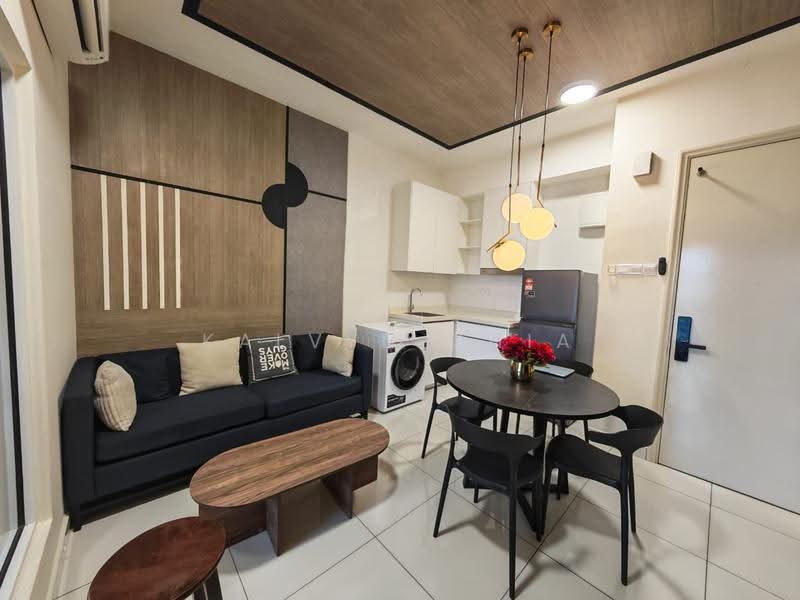 Kediaman Servis untuk Disewa di Arte Mont Kiara - Kalvyn Chia - Living Room - PropertyGuru.com.my