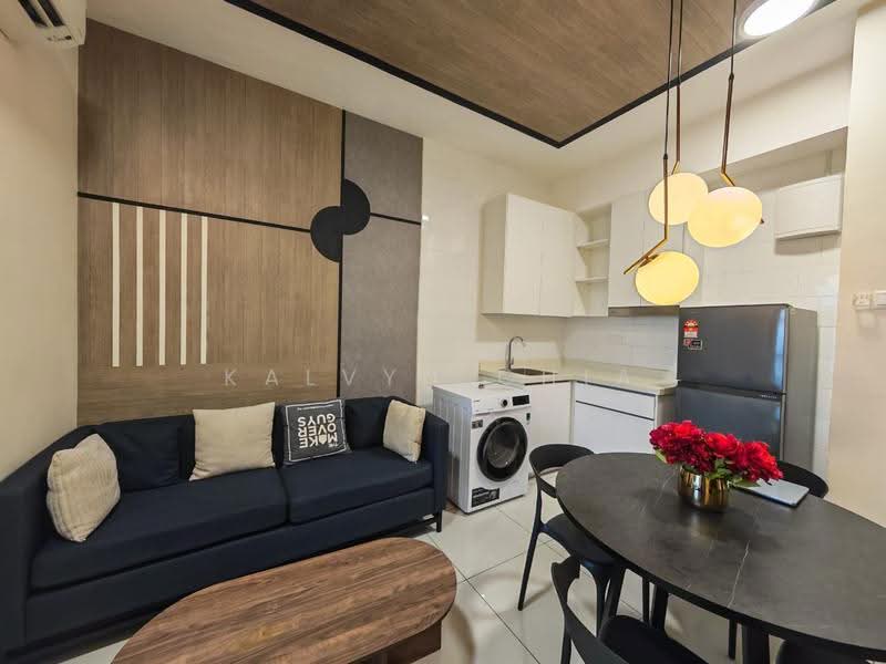 Kediaman Servis untuk Disewa di Arte Mont Kiara - Kalvyn Chia - Living Room - PropertyGuru.com.my