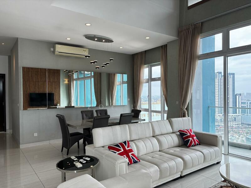 Service Residence for Sale at Twin Galaxy (Dwi Galaksi) - Zoe Lee - Living Room - PropertyGuru.com.my