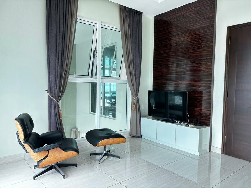 Service Residence for Sale at Twin Galaxy (Dwi Galaksi) - Zoe Lee - Living Room - PropertyGuru.com.my