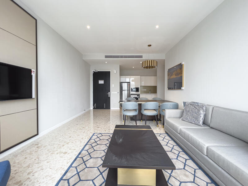 Servis Apartment untuk Disewa di Pavilion Ceylon Hill - Jamie Chen - Living Room - PropertyGuru.com.my