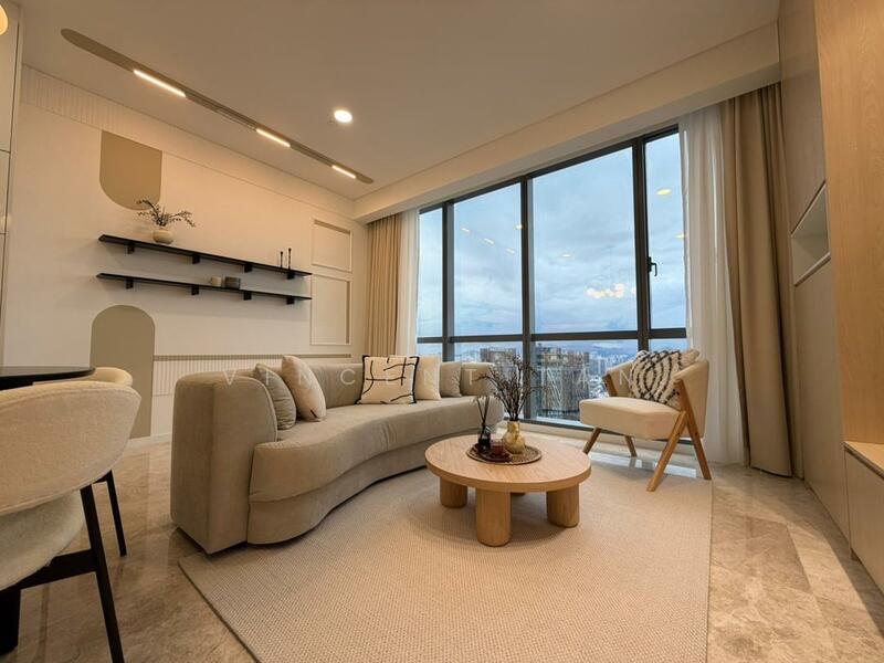 Service Residence for Rent at SO Sofitel Kuala Lumpur Residences - Vincent Tan - Living Room - PropertyGuru.com.my