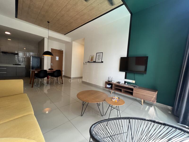 Service Residence for Rent at Conezion Residences - Louis Ho - Living Room - PropertyGuru.com.my