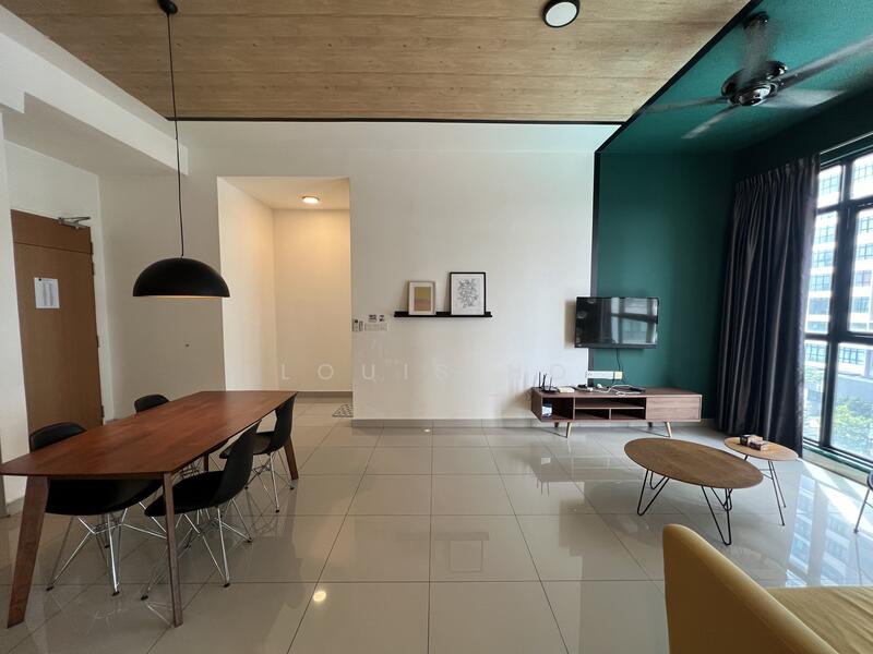 Service Residence for Rent at Conezion Residences - Louis Ho - Living Room - PropertyGuru.com.my