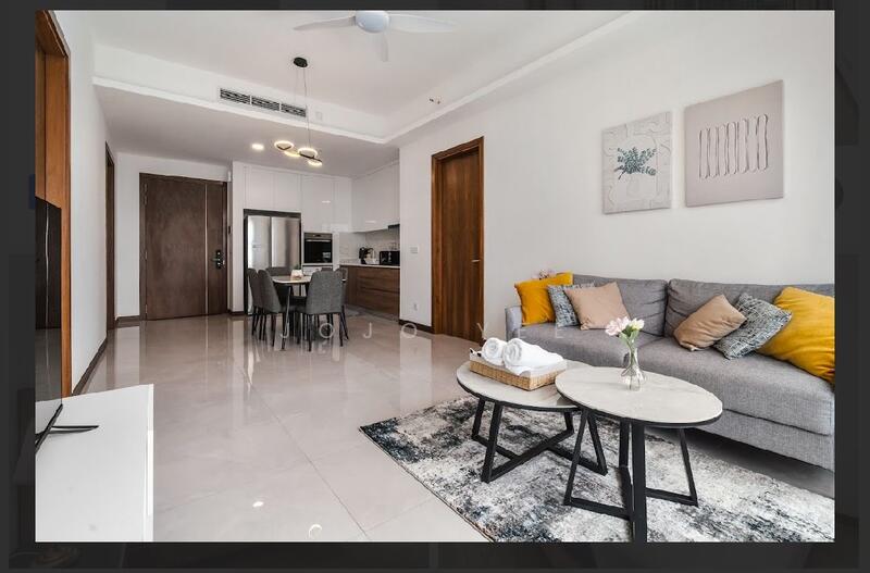 Service Residence for Rent at Core Residence @ TRX - Jojo Yee - Living Room - PropertyGuru.com.my