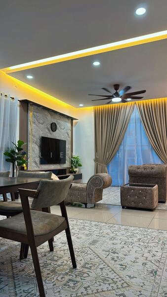 The Borough Eco Botanic untuk Untuk Dijual - RM 1,500,000, Apr 2026 - Living Room - PropertyGuru.com.my