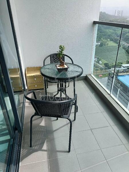 Servis Apartment untuk Dijual di Service Residence @ Landmark Residence 1 - Danny Lee - Balcony - PropertyGuru.com.my