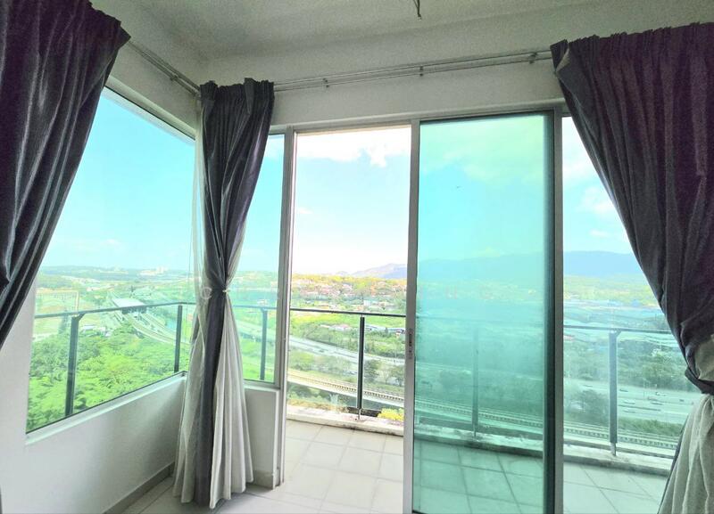 Service Residence for Sale at The Zizz @ Damansara North - Chris Ting - Balcony - PropertyGuru.com.my