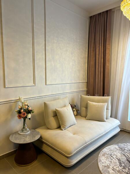 Service Residence for Rent at Mossaz @ Empire City - Hailey Leong - Living Room - PropertyGuru.com.my