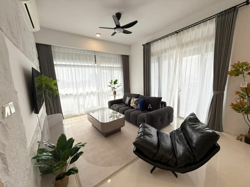 Service Residence for Rent at Met 1 Residences - Wind Mah - Living Room - PropertyGuru.com.my