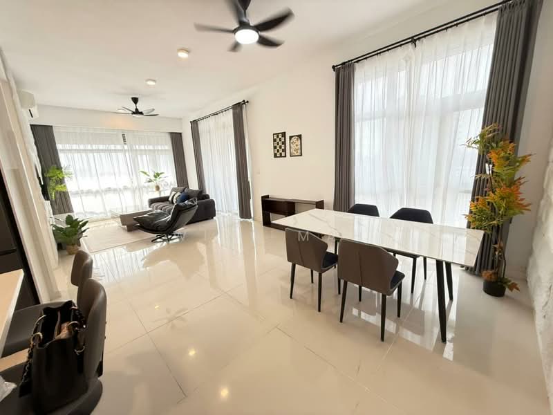 Service Residence for Rent at Met 1 Residences - Wind Mah - Living Room - PropertyGuru.com.my