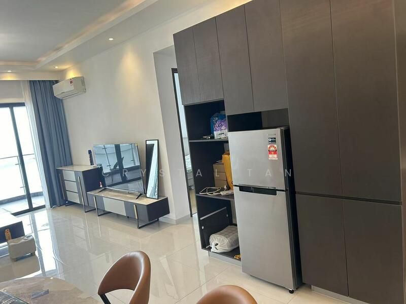 Condominium for Sale at Royal Strand @ Country Garden Danga Bay - Crystal Tan - Living Room - PropertyGuru.com.my