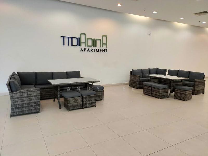 Kediaman Servis untuk Disewa di TTDI Adina - Andy Tee - Spacious Lobby With Seatings - PropertyGuru.com.my