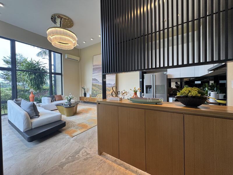 Rumah Kluster untuk Dijual di Forest City (Gelang Patah) - Margaret Moo - Living Room - PropertyGuru.com.my