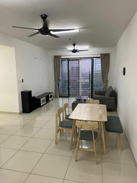Service Residence for Rent at You Vista @ You City - Sam Lee - Living Room - PropertyGuru.com.my