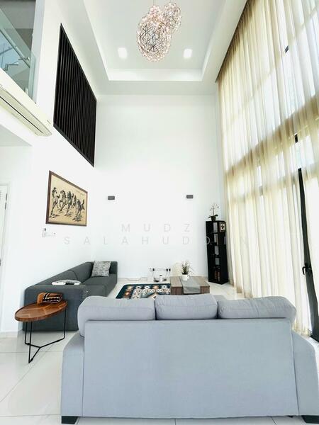 Semi-Detached House for Rent in Cyber 9 (Cyberjaya) - Mudz Salahuddin - Living Room - PropertyGuru.com.my