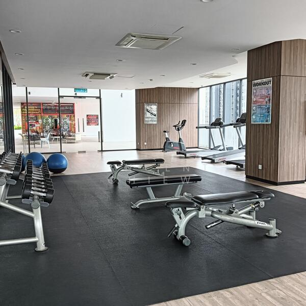 Service Residence for Sale at Serviced Residence @ Fera Residence @ The Quartz WM - Vincent Chiew - Gym - PropertyGuru.com.my