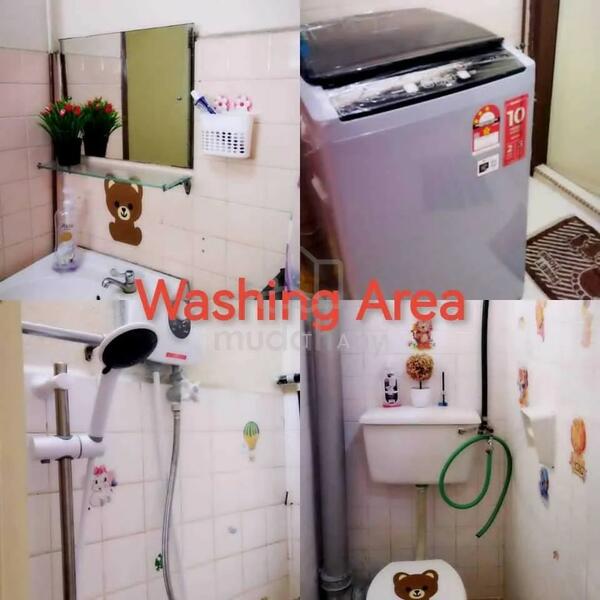 Apartment for Rent at Taman Kampar - CY Tan - Bathroom - PropertyGuru.com.my