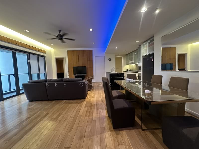 Service Residence for Rent at St Mary Residences - See Chak Yan - Living Room - PropertyGuru.com.my