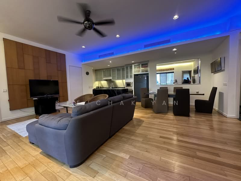 Service Residence for Rent at St Mary Residences - See Chak Yan - Living Room - PropertyGuru.com.my