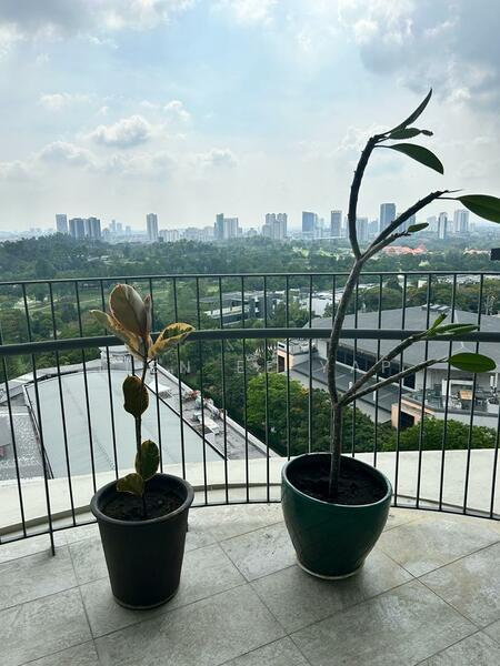 Service Residence for Rent at Senada Residence @ KLGCC Resort - Tien Ee Yap - Balcony - PropertyGuru.com.my