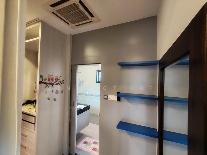 Master wardrobe space