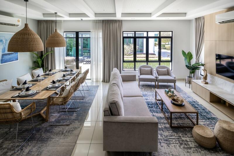Rumah Berkembar untuk Dijual di Bandar Cassia (Batu Kawan) - Agnes Lim - Living Room - PropertyGuru.com.my