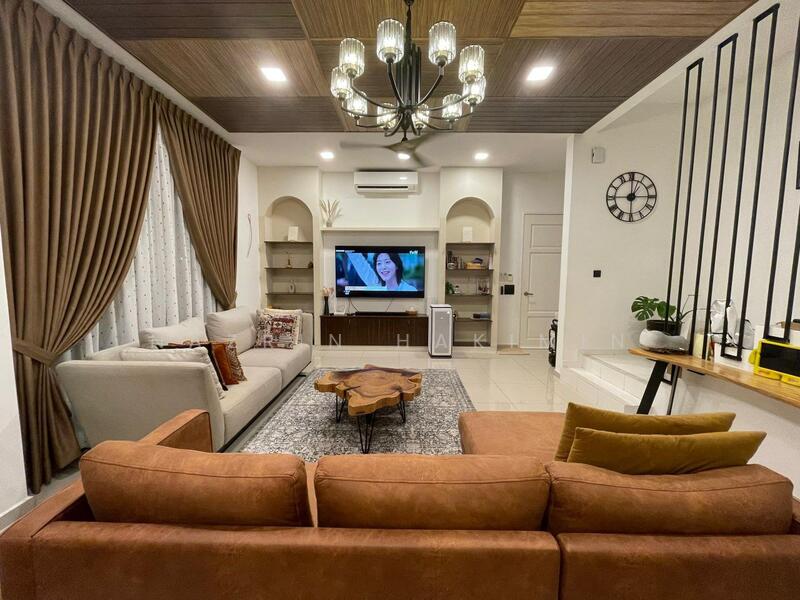 Semi-Detached House for Sale in Eco Grandeur (Puncak Alam) - Nazrin Hakimin - Living Room - PropertyGuru.com.my
