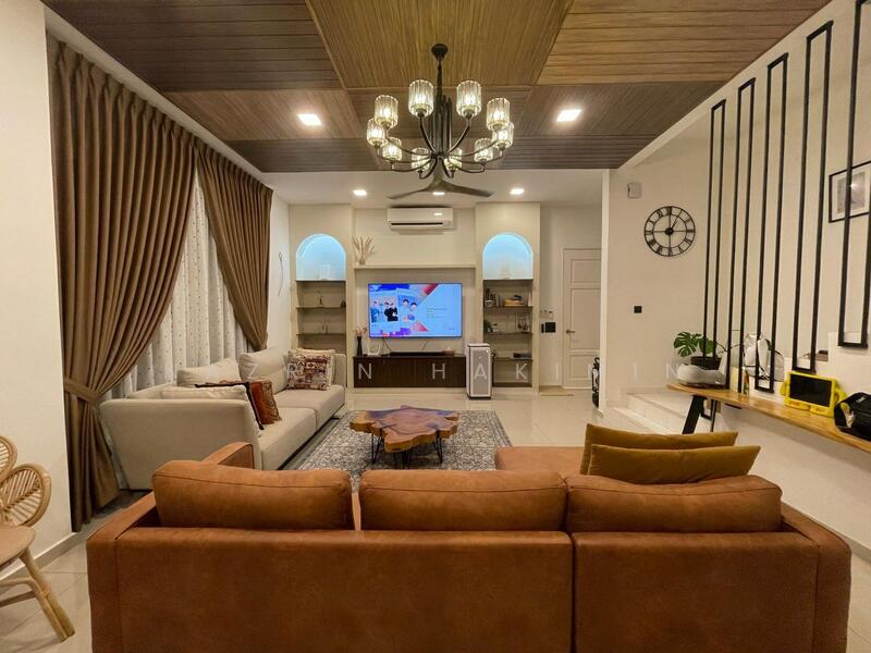 Semi-Detached House for Sale in Eco Grandeur (Puncak Alam) - Nazrin Hakimin - Living Room - PropertyGuru.com.my