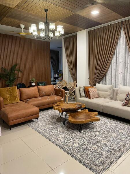 Semi-Detached House for Sale in Eco Grandeur (Puncak Alam) - Nazrin Hakimin - Living Room - PropertyGuru.com.my