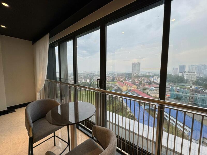 Service Residence for Sale at Arden @ One Bukit Senyum - Luis Lim - Balcony - PropertyGuru.com.my