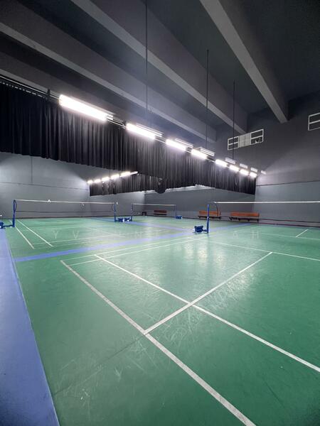 Badminton court