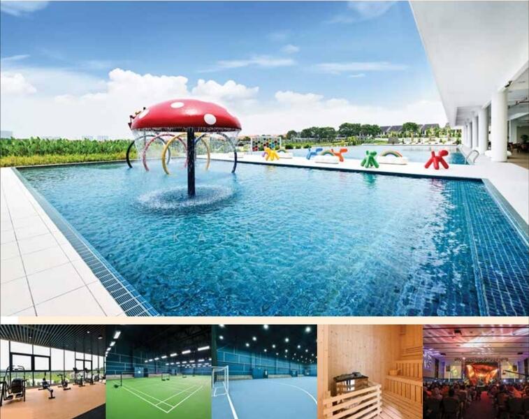 Rumah Teres 2 Tingkat untuk Dijual di Alam Impian (Shah Alam) - Kate Lee - Pool - PropertyGuru.com.my
