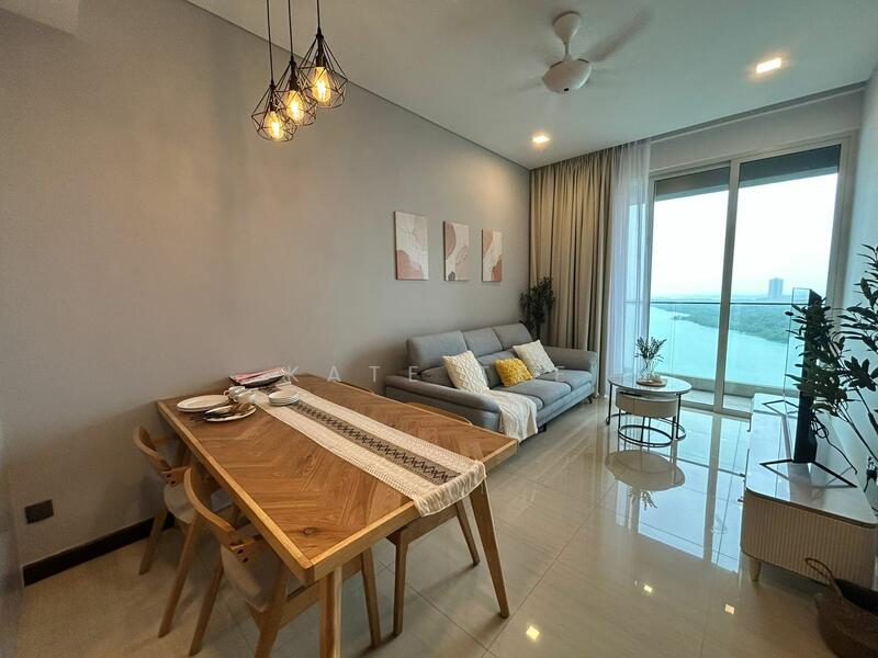 Service Residence for Rent at Puteri Cove Residences - Kate Tee - Living Room - PropertyGuru.com.my