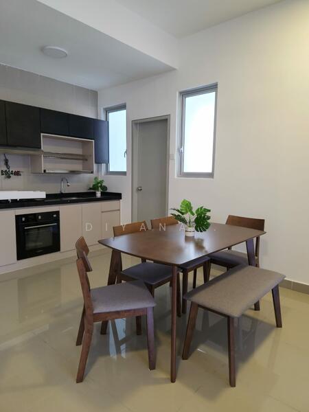 Service Residence for Rent at SkyLake Residence - Diyana . - Kitchen - PropertyGuru.com.my