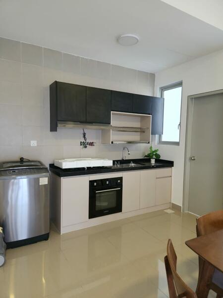 Service Residence for Rent at SkyLake Residence - Diyana . - Kitchen - PropertyGuru.com.my