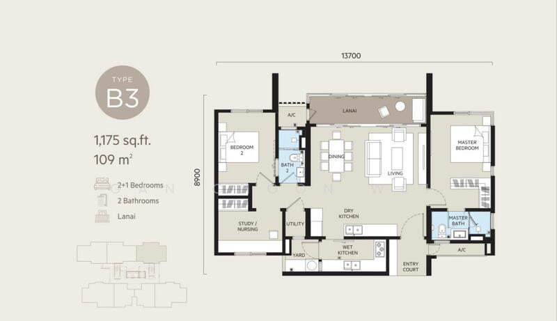 Untuk Dijual Oaka Residences