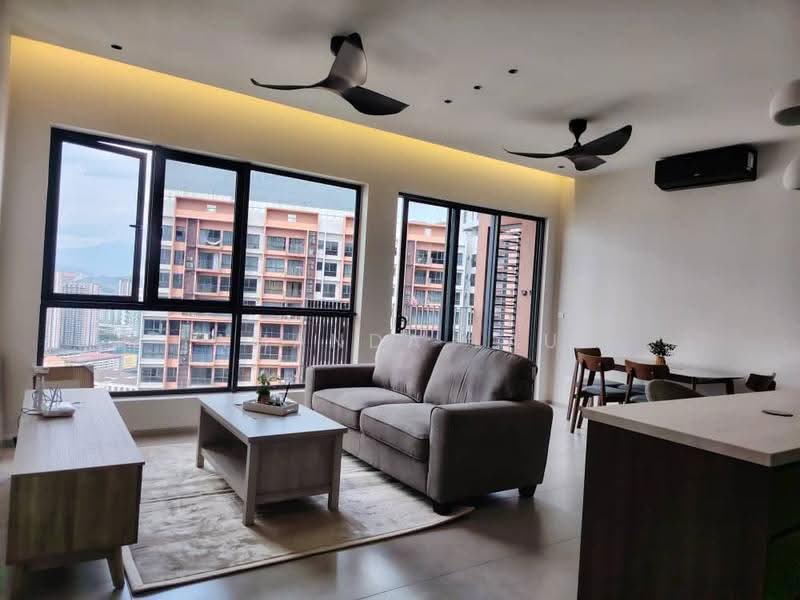 Kondominium untuk Disewa di EdgeWood Residences @ SkySanctuary - Amanda Lau - Living Room - PropertyGuru.com.my