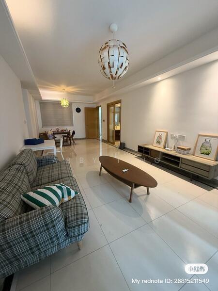 Service Residence for Sale at R&F Princess Cove Phase 1 - Abby Ting - Living Room - PropertyGuru.com.my
