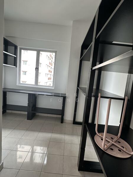 Walk in wardrobe area