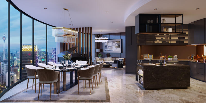 Orion Residence Bukit Bintang untuk Untuk Dijual - RM 1,450,000, Mac 2026 - Kitchen - PropertyGuru.com.my