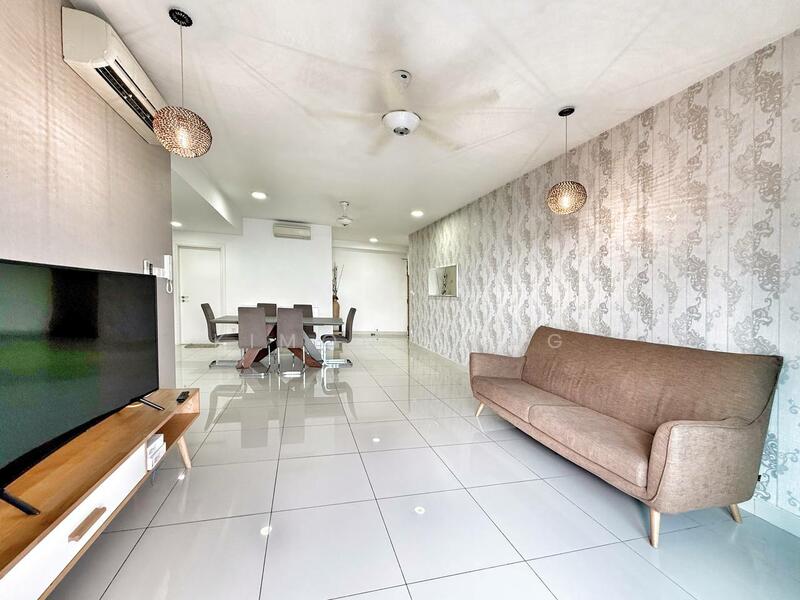 Service Residence for Rent at Teega Suites - Kimon Cang - Living Room - PropertyGuru.com.my