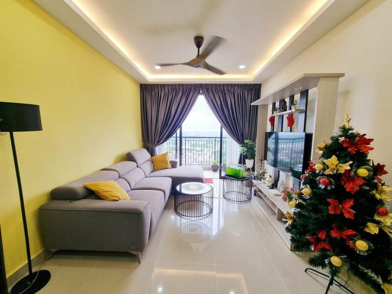 Condominium for Sale at Ken Rimba Condominium 1 - Allen Ang - Living Room - PropertyGuru.com.my