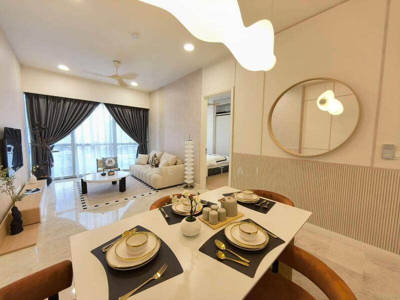 Service Residence for Rent at TRX Residences - Aden Tai - Living Room - PropertyGuru.com.my